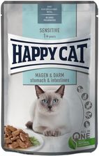 Happycat Sensitive Meat In Sauce Stomach&Intestines Mokra Karma Dla Kotów Dorosłych O Wrażliwym Układzie Pokarmowym Kurczak 85G