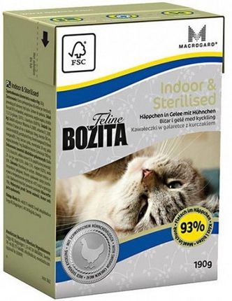 Bozita Feline Indoor&Sterilised 190G