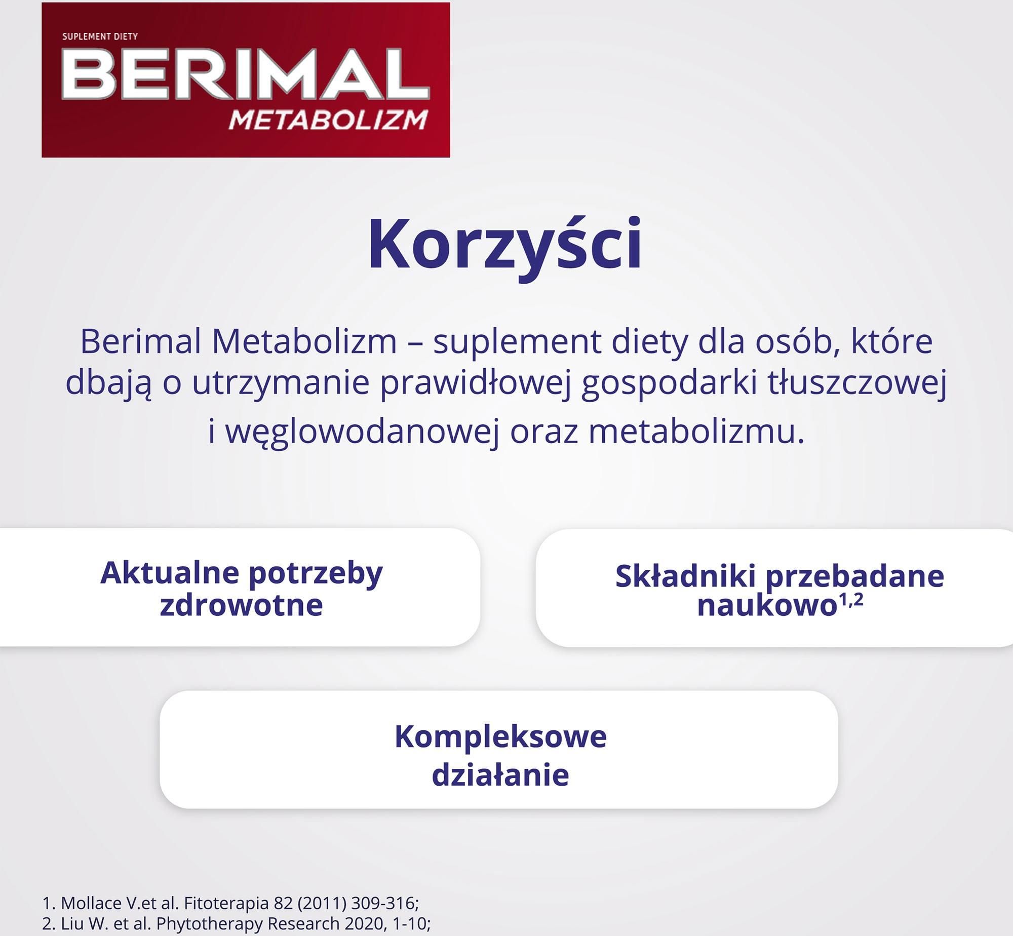 Berimal Metabolizm 30 kaps.