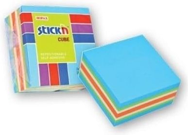 Stickn Notes Samop. 51×51 Sticke`N Neon/Past Niebieska Kostka 250