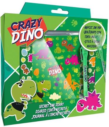 Kids Euroswan  Pamiętnik Z Magicznym Długopisem Crazy Dino Kl11013