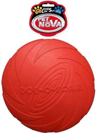 Pet Nova Frisbee Dysk Gumowy 22cm Czerwony