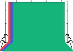 Zdjęcie Puluz Zestaw/Statyw do mocowania tła fotograficznego 2x3m + tła fotograficzne 3 szt PKT5205 - Józefów nad Wisłą