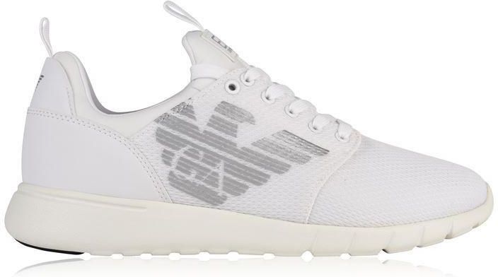 EMPORIO ARMANI EA7 sportowe sneakersy buty WHITE - Ceny i opinie