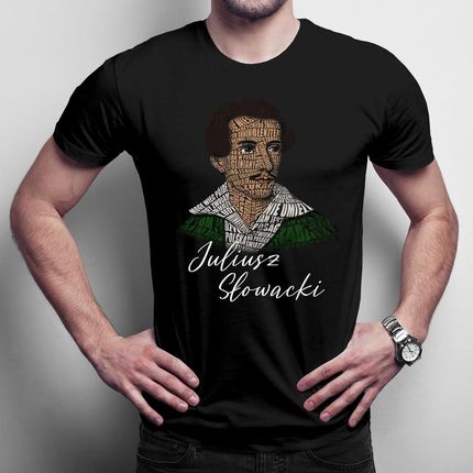 Juliusz Słowacki męska koszulka na prezent