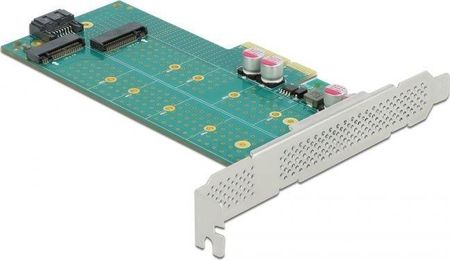 Delock PCIe 4.0 x4 - M.2 SATA + M.2 PCIe NVMe (89047)