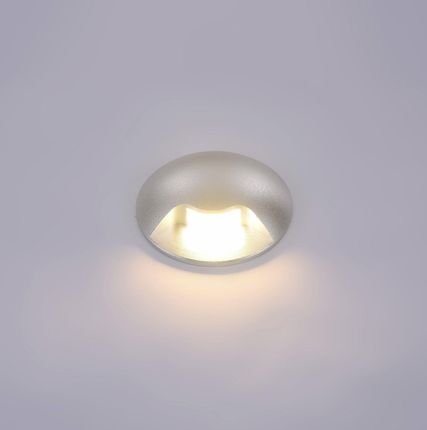 Italux Led Basilio 3W 150Lm 3000K Srebrny IP65 Pl-741-1E