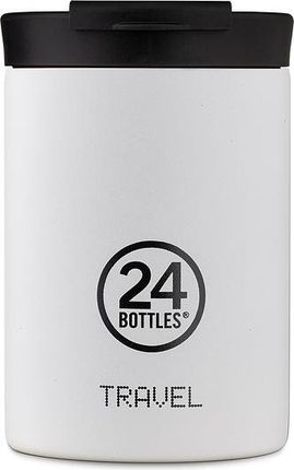 24Bottles Kubek termiczny Travel Tumbler Basic 350Ml biały 409