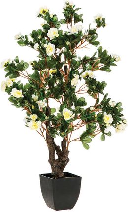 Sztuczna Roślina Azalia Kolor Biały 81cm