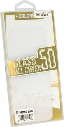 5D Full Glue Tempered Glass - do Iphone 6G/6S 4,7&quot; Transparent