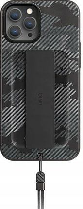 Uniq etui Heldro iPhone 12 Pro Max 6,7&quot; czarny moro/charcoal camo Antimicrobial 