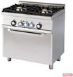 Rm Gastro ﻿﻿Kuchnia Gazowa Wok ;Z Piekarnikiem Elektrycznym Cfm2-68 Gem