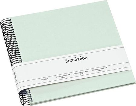 Semikolon Album na zdjęcia Uni Economy średni miętowy z białymi kartami 364028
