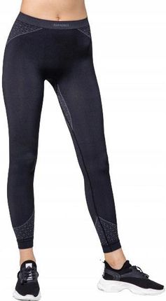 SPAIO LEGGINSY MOTOCYKLOWE BREEZE CZARNE R. L