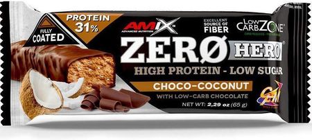 AMIX Zero Hero Protein Bar 65g BATON BIAŁKOWY