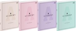 Zdjęcie Zeszyt A5/60K Kratka Academy Pastel (10Szt) - Dolsk