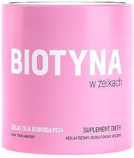 Zdjęcie Noble Health Biotyna w żelkach smak truskawkowy 180g - Nieszawa