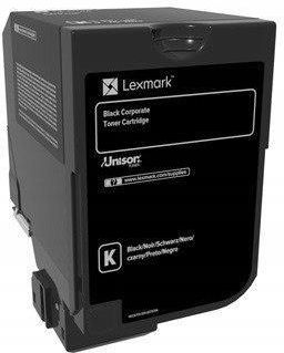 Lexmark CS720 CS725 CX725 Kaseta z tonerem czarnym Corporate (74C20KE)