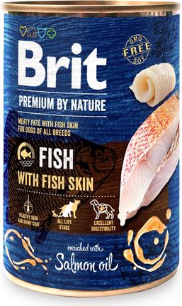 Brit Premium By Nature Fish With Fish Skin 6X400G