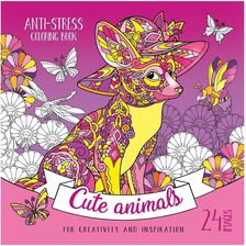 Zdjęcie Kolorowanka antystresowa 200x200 12 Cute animals - Mikołów