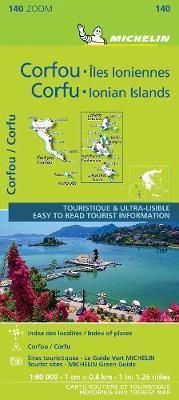 Corfu & the Ionian Islands - Michelin Zoom Map