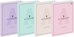 Zdjęcie Brulion B5/128K Kratka Academy Pastel (5Szt) - Śrem