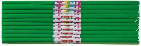 Happy Color Bibuła Marszczona Zielona 50X200Cm 10 Rolek Ha 3640 5020-5 210L224