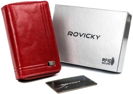 Rovicky Portfel Damski Czerwony Cpr-008-Bar-6811 Red