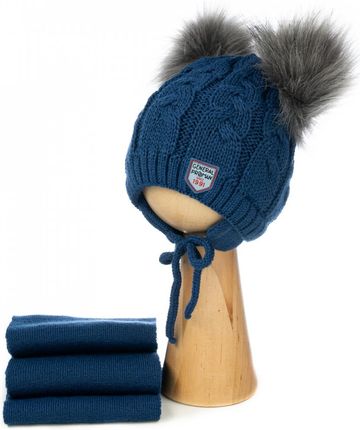 Proman Czapka Niemowlęca Z Szalikiem