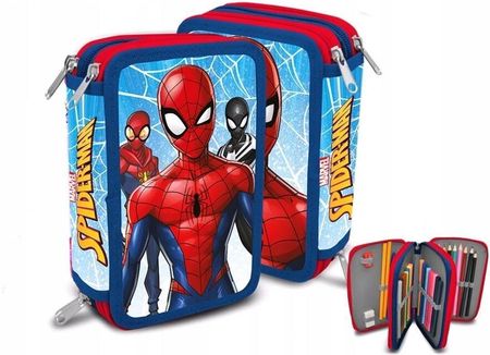 Kids Licensing Piórnik Szkolny Spider-Man Z Wyposażeniem 43 Elem