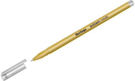 Berlingo Długopis Żelowy Brilliant Metallic Złoty