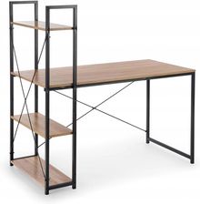 Zdjęcie Halmar Narvik B1 Biurko Czarny Dąb Sonoma - Nidzica