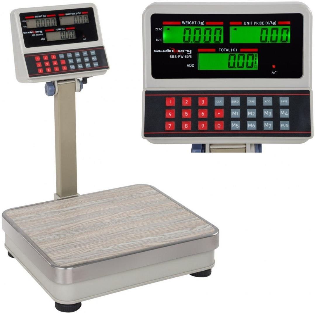 Steinberg Systems Waga Sklepowa Platformowa Sbs Pw 60 Lcd Do 60Kg Ceny I Opinie Ceneo Pl