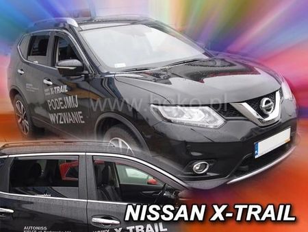 HEKO OWIEWKI SZYB NISSAN X-TRAIL III T32 14-- PRZÓD/TYŁ