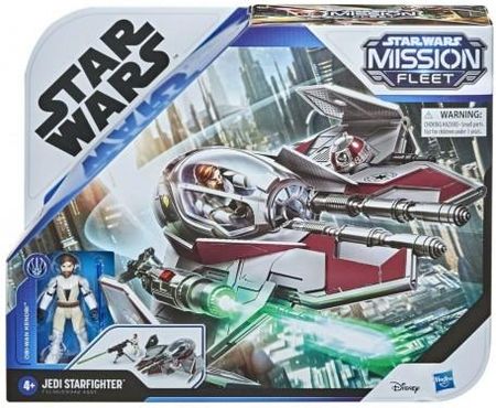 Hasbro Star Wars Mission Fleet Jedi Starfighter + Obi-Wan Kenobi F1136