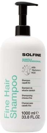 Solfine Care Fine Hair Szampon Do Włosów Cienkich 1000 ml