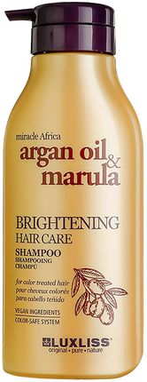 Luxliss Argan Oil&Marula Szampon Do Włosów 500 ml