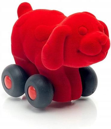Rubbabu Pojazd Sensoryczny Pies Mikro Czerwony