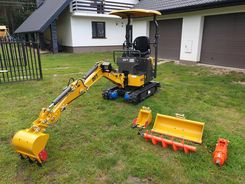 Minikoparka N12 Yanmar nowa gwarancja akcesoria - zdjęcie 1