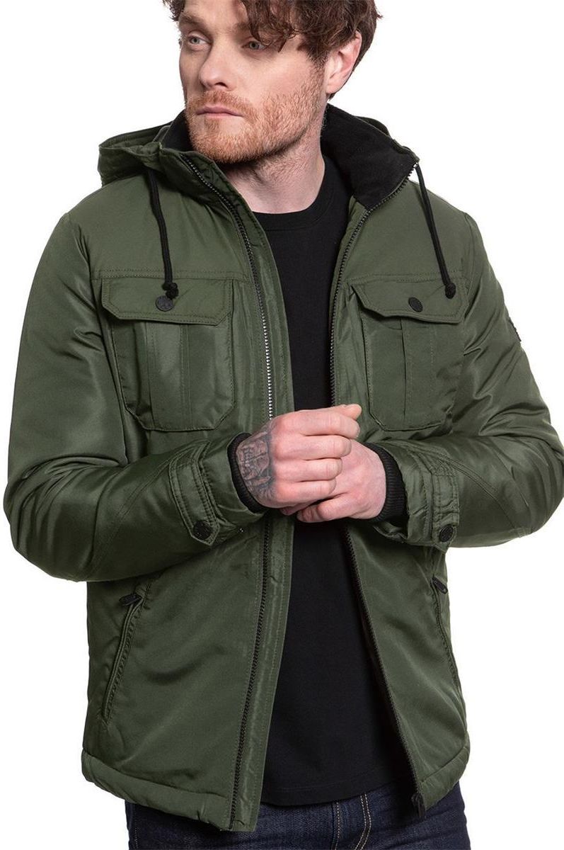JACK & JONES JCOFLICKER JACKET FOREST NIGHT 12115962 - Ceny