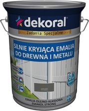 Farba DEKORAL EMAKOL STRONG szary jasny 5L