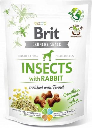 Brit Crunchy Cracker Insects Rabbit 200G