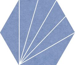 Codicer Hex Aster Blue Hexagonal 25X22 Płytka Heksagonalna