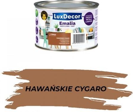 Luxdecor Emalia Akrylowa Hawańskie Cygaro 0,4L Mat