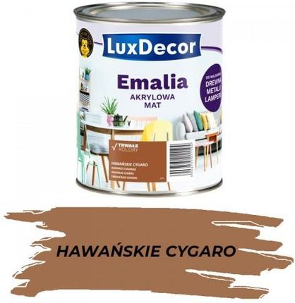 Luxdecor Emalia Akrylowa Hawańskie Cygaro 0,75L Mat