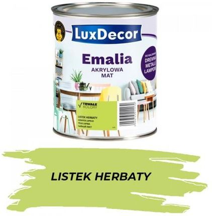 Luxdecor Emalia Akrylowa Listek Herbaty 0,75L Mat
