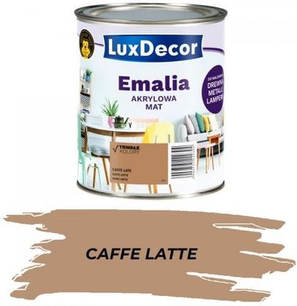 Luxdecor Emalia Akrylowa Caffe Latte 0,75L Mat