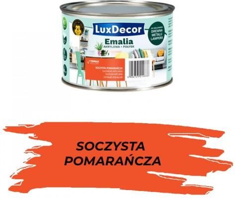 Farba Luxdecor Emalia Akrylowa Soczysta Pomarańcza 0,4L Połysk - Opinie i ceny na Ceneo.pl