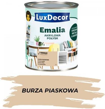Luxdecor Emalia Akrylowa Burza Piaskowa 0,75L Połysk