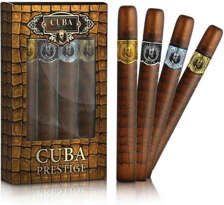 Cuba Prestige Zestaw Classic Woda Toaletowa 35 ml + Black Woda Toaletowa 35 ml + Platinum Woda Toaletowa 35 ml